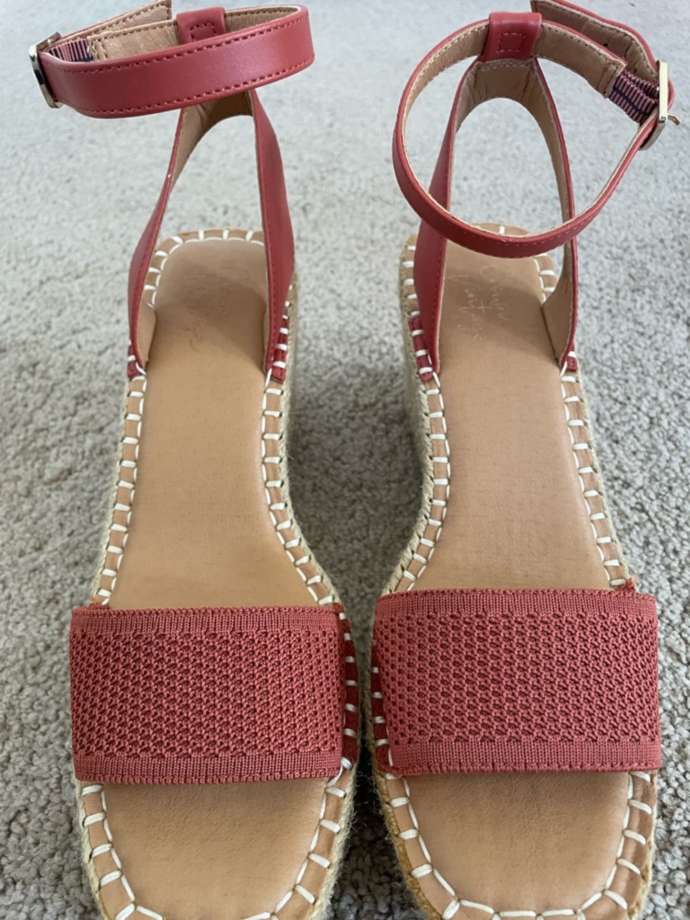 Crown Vintage Women’s Coral Ankle-Strap Espadrille Sandals